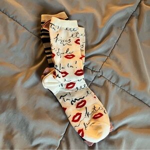 Kate Spade Womens Crew Socks